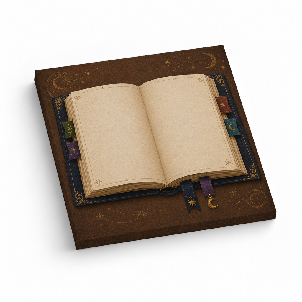 Celestial Sun & Moon 3x3 sticky notes, 50-sheet memo pad