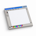 Masterpiece Paint Program 3x3 sticky notes, 50-sheet memo pad