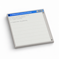 Retro Command Prompt Sticky Notes - Be Amazing 3x3 sticky notes, 50-sheet memo pad