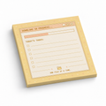 Today's Tasks Retro Window 3x3 sticky notes, 50-sheet memo pad