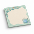 DNA & Gel Electrophoresis 3x3 sticky notes, 50-sheet memo pad