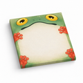 Peeking Frog with Red Toes 3x3 sticky notes, 50-sheet memo pad