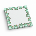 Little Frogs Border 3x3 sticky notes, 50-sheet memo pad