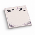 Flying Kawaii Bats 3x3 sticky notes, 50-sheet memo pad