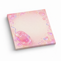 Y2K Pink Mouse 3x3 sticky notes, 50-sheet memo pad