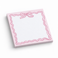 Wavy Hand 3x3 sticky notes, 50-sheet memo pad
