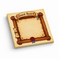 Explorer Map Quest Board 3x3 sticky notes, 50-sheet memo pad