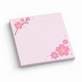 Sakura Branch Corner 3x3 sticky notes, 50-sheet memo pad