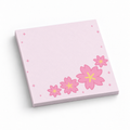 Sweeping Cherry Blossom 3x3 sticky notes, 50-sheet memo pad