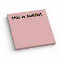 This Is Bull 3x3 sticky notes, 50-sheet memo pad