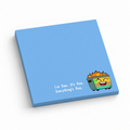 Everything's Fine Dumpster Fire 3x3 sticky notes, 50-sheet memo pad