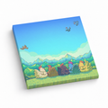 Cozy Farm Chickens 3x3 sticky notes, 50-sheet memo pad