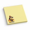 Classic This Is Fine Dog Meme 3x3 sticky notes, 50-sheet memo pad