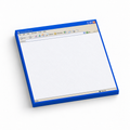 Vintage Internet Browser Window 3x3 sticky notes, 50-sheet memo pad