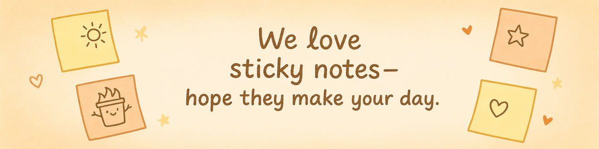 We love sticky notes - hope they make your day.